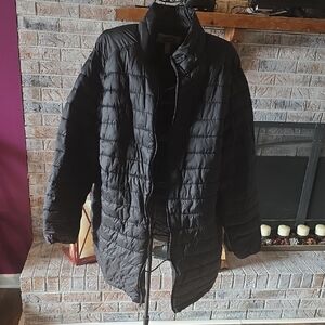 The Foundry Supply Co. Dark Quilted Jacket